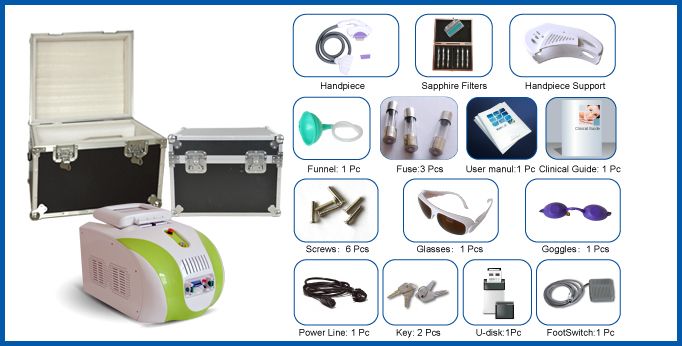 Salon Shr Hair Removal IPL Equipment / Laser Hair Removal Beauty Machine