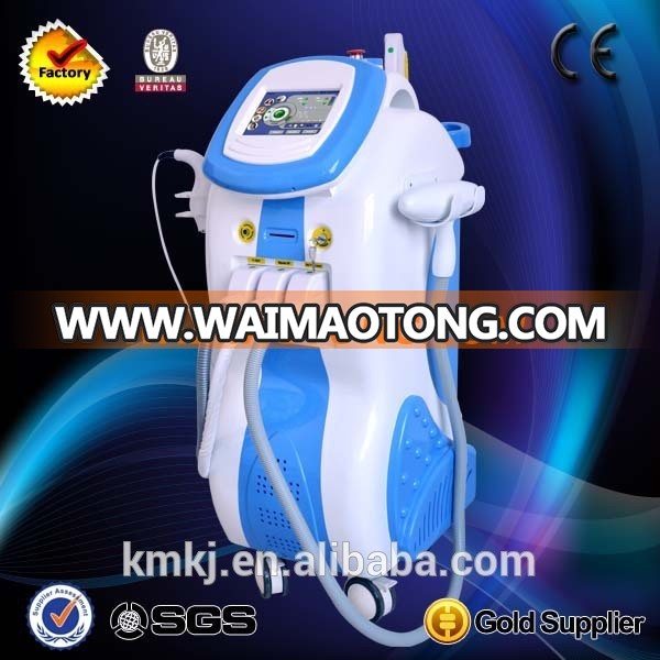 Hot selling 5 in 1 elight ipl nd yag laser for hair and tattoo removal machine